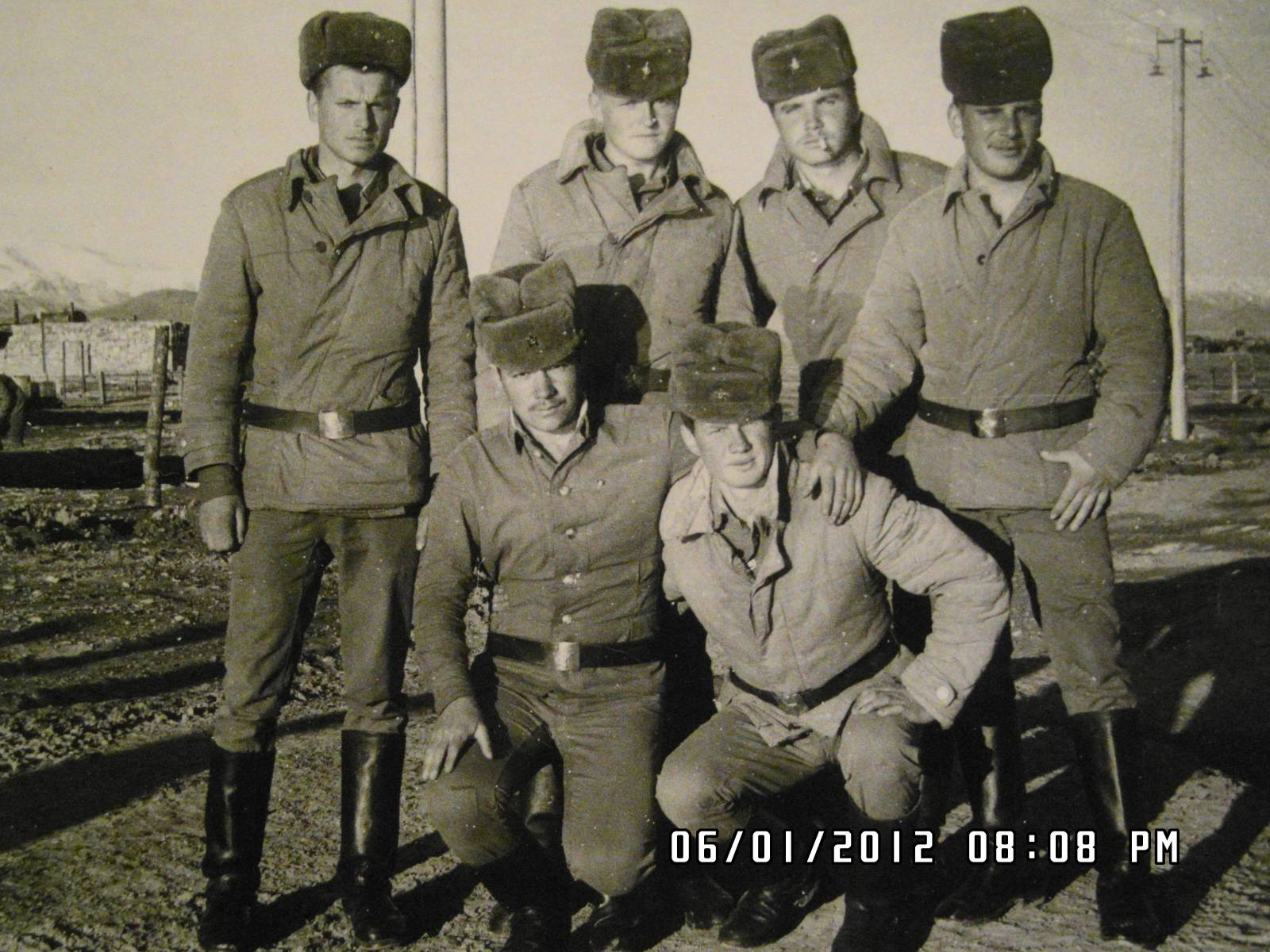 1985 1 1986. Армейские сослуживцы. Военно-строительный отряд. Форма ВСО Стройбат.